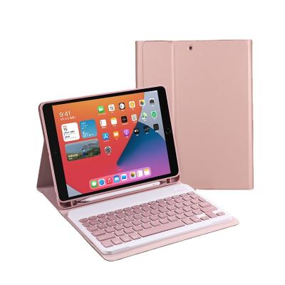 China Fanshion Magnetic Keyboard Case with Slim Pencil Holder PU Leather Supper Cover for ipad mini 5 keyboard case for ipad mini 4 for sale