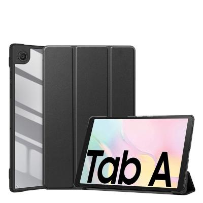 China Stand Auto-sleep Function Hot Selling Acrylic Auto Sleep And Wake With Pencil Holder Tablet Case Cover For Samsung A8 Tablet Case Samsung Tab A8 Case for sale