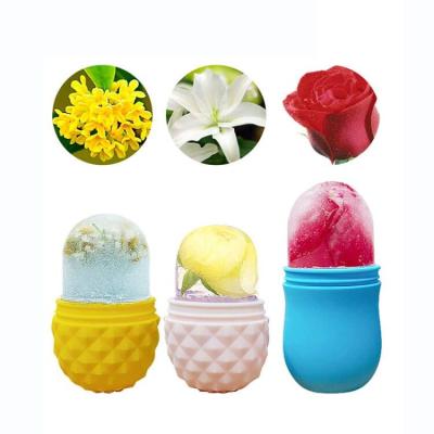 China 2022 eco-friendly newest customization wholesale silicone ice cream face roller for woman for sale