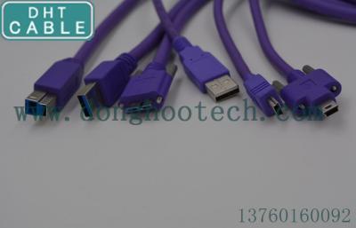 Cina Cavo di USB della macchina fotografica dello schermo della flessione di dati di USB2.0 USB3.0 alto per l'applicazione industriale in vendita