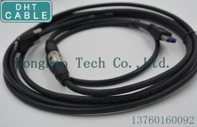 China Hirose aan USB-Uitbreiding/Gekoppelde Kabel 1,0 Meter VOOR de Video van de Cameracomputer Te koop