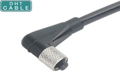 China IP68 Professional Waterproof Cable 6mm Dia Round Wire with M5 x 0.5 Connector for sale