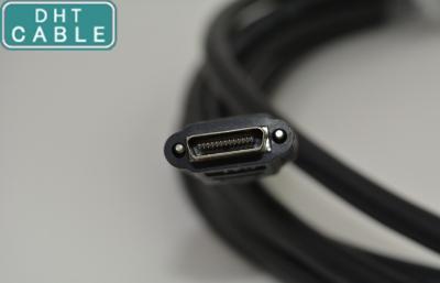 China Custom High Speed Mini Machine Vision Data Cable Assemblies with SDR or HDR 26Pin for sale