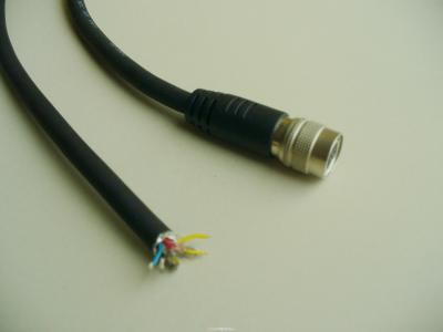 China Analog Camera Machine Vision Cable Power I/O Cable High Flex , HRS 12Pin to open 3m 10ft for sale