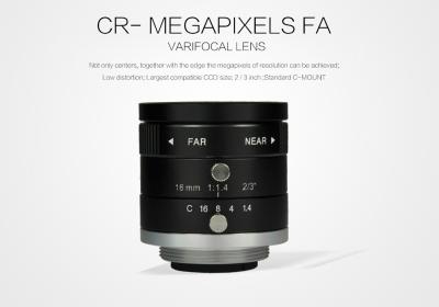 China OEM Megapixel FA Varifocal Optical Lens with C-Mount for 2/3