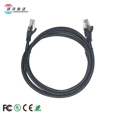 China High Quality Bare Copper Ethernet Cable 1m With 26awg 7*0.16mm Conductor Utp Cable Patch Cord Around 5.7mm Rj45 Cable for sale