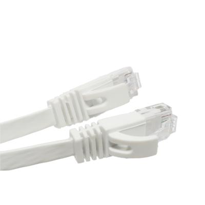 China 1 Gigabit Rj45 Utp Cat6 Network Connector Bare Copper Pure Copper Cable 5m Cat 6 Ethernet Cable Customized Length for sale