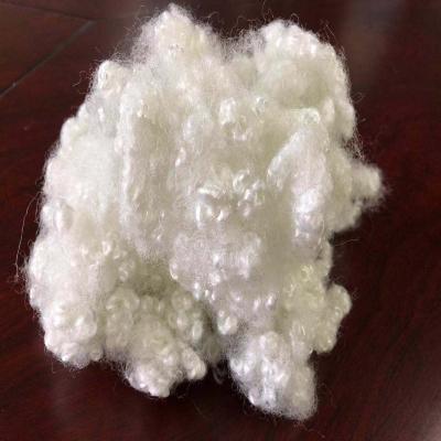 China Staple Waterproof Wholesale Polyester Fiber For Pillow Wadding Filling for sale