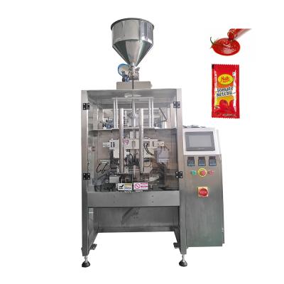 China BVS-220 Automatic Vertical Single Lane Beverage Tomato Sauce Sachet Packing Machine for sale