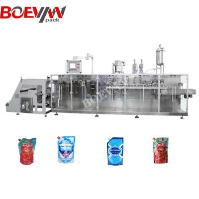 China Hot Sale BHD-180SC Food Horizontal Automatic Corner Spout Liquid Doypack Packing Machine for sale