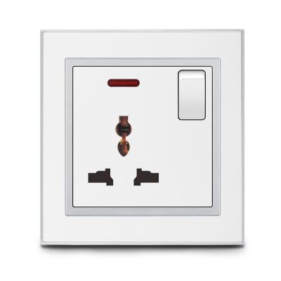 China Residential / Multi-Purpose Light Wall Switches British Standard Wall Socket And Accessories 13a Home Electrical Socket Switches for sale