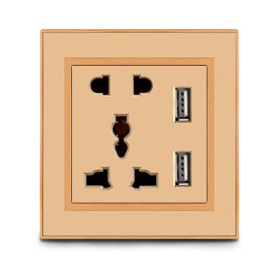 China Excellent Quality Home Appliances Wall Mount Usb Electrical Switch Socketpower A1-L-1 for sale