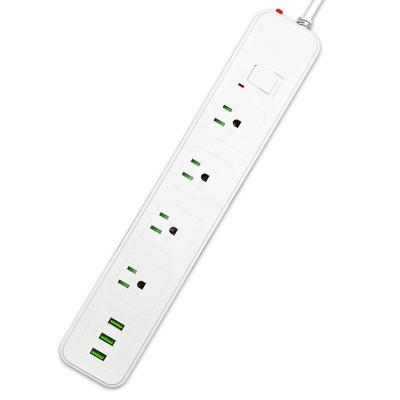 China Factory Direct Sales Residential / Multi-Purpose US Waterproof Extension Cord Power Strip Extension Socket With Usb Port for sale