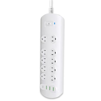 China Multi-function power strip socket US Department of the Interior USB socket overload protection supplies US regulation protection for sale