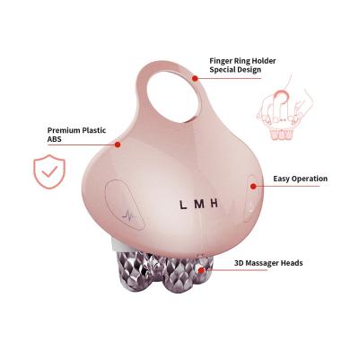 China Top-Ranking Pore Shrinking Ultrasonic Facial Massager RF LED Massage Face Lifting Electric Beauty Device for sale