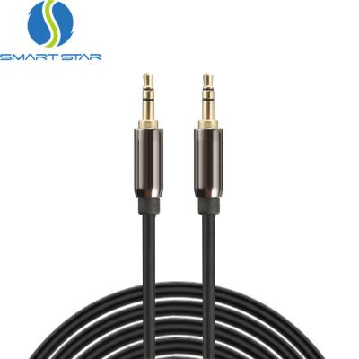 China High Quality 3.5mm Speaker Male To Male Stereo Jack Aux Audio Video Cable For Car Earphone for sale