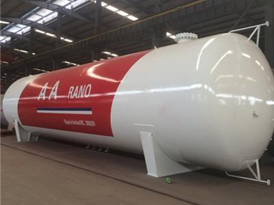 China 5 ~ 100 CBM LPG Skid Tank , Q345R Carbon Steel Liquefied Petroleum Gas Tank for sale