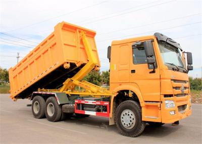 China Caminhão do compressor da recusa do caminhão de lixo 15t do elevador do gancho da condução à direita HOWO 6X4 20t à venda