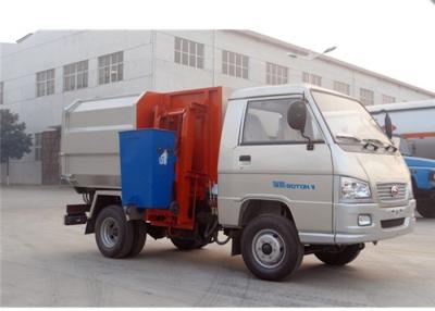 China FOTON 4X2 2000 des kleinen Müllcontainer-Liter Müllwagen-, 6 Minimüllwagen der Rad-2cbm zu verkaufen