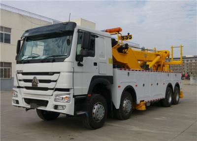 China Berufswrecker-Abschleppwagen 8x4 371hp 40T 12 dreht 40 Tonnen Werbungs-Abschleppwagen zu verkaufen