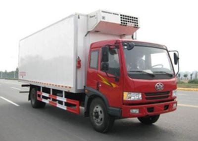 China FAW Dongfeng 4X2 kühlte Kasten-LKW 5 Tonnen Schnellimbiss-abkühlende LKW- zu verkaufen