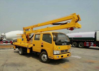 Cina Camion aereo della piattaforma di Dongfeng 16m, piattaforme di lavoro montate su veicolo ccc approvate in vendita