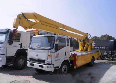 Cina Carrello elevatore aereo di Sinotruk Howo, 8 - 24 camion aerei del secchio di altezza dei tester in vendita