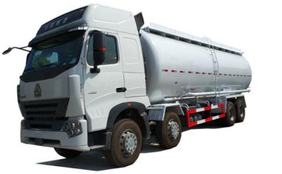 China Massen-Zement-LKW 371HP 8X4 LHD 25 SINOTRUK HOWO A7 - Tanklastzug des Zement-43CBM zu verkaufen