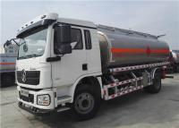 China Shacman 4x2 6 dreht Anhänger des Tanklastzug-15000l, Kraftstofftank-Anhänger Bowser zu verkaufen