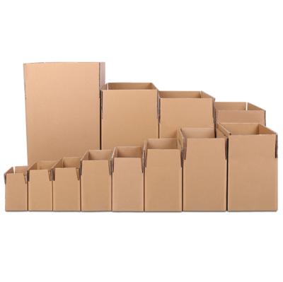 China Aseptic Custom Logo Cardboard Cartons Shipping Mailer Box Large Shipping Kraft Paper Boxes for sale