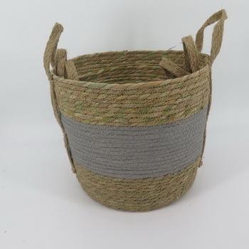 China Europe Straw Basket Grass Basket Vegetable Plankton Basket for sale