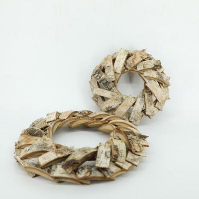 China Birch bark ring from Europe, wooden ring circle, decoration ring, YS21-009 for sale