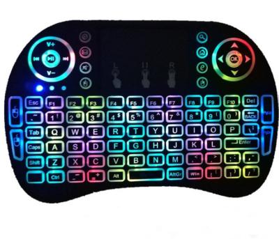 China I8 Custom Made Professional Wireless Mini Keyboard 2.4Ghz Wireless Mini Keyboard for sale