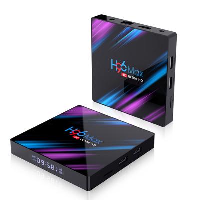 China BT Media Player Rockchip h96 rk3318 4gb 64gb Smart Max Android 10 H96 rk3318 Smart Max Box Android 9.0 Cheap Price TV for sale