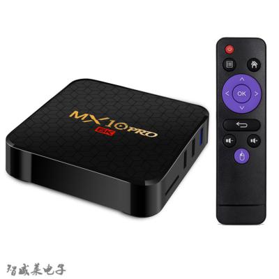 China Allwinner H6 4G 32G 64G Android TV Box LED Screen Display PRO 2.4g Wifi TV Box MX10 for sale