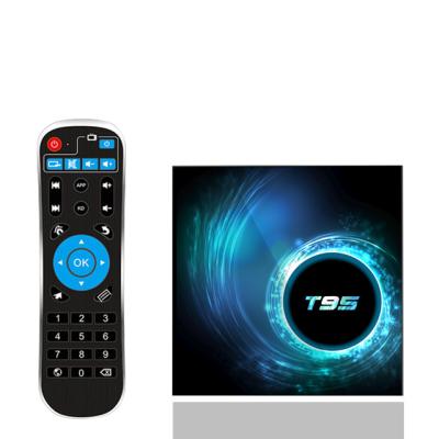 China Newest HD TV Android TV Box 10.0 T95 Allwinner H616 4GB 32GB 64GB Wifi IPTV Smart Android TV Support 4K 2021 High Speed for sale