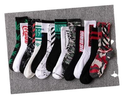 China Wholesale QUICK DRY Sock Trend Fashion Men's Long Tube Socks Skateboard Sports Socks for sale