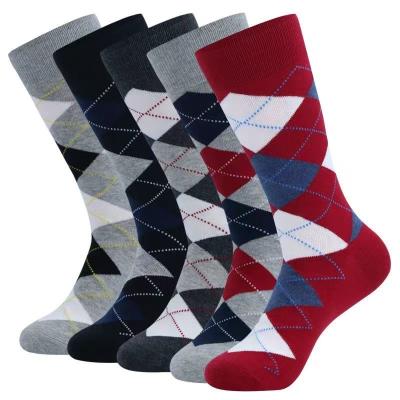 China Other Bulk Wholesale Fancy Colorful Funny Crazy Socks Men Crew Knitted Funky Men's Dress Socks Socks Happy Feet Socks Zhuji for sale