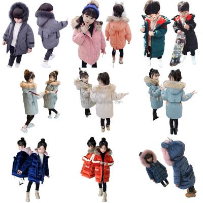 China Wholesale Children's Coat Winter Outerwear Breathable Children Hooded Down Jacket for sale