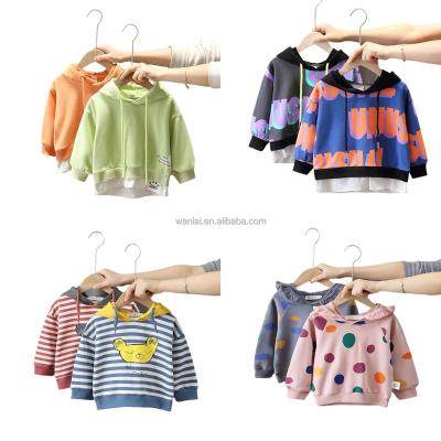 China Winter Breathable Hooded Sweatshirts Kids Fleece Plain Babies Hoodies Wholesale for sale