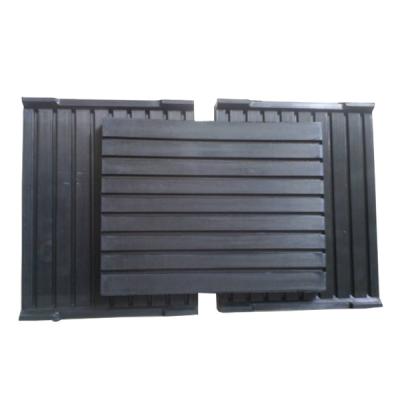 China Rail Maintenance China Level Crossing Plate Elastic Rubber Slab Rail Protection Rubber Supplier for sale