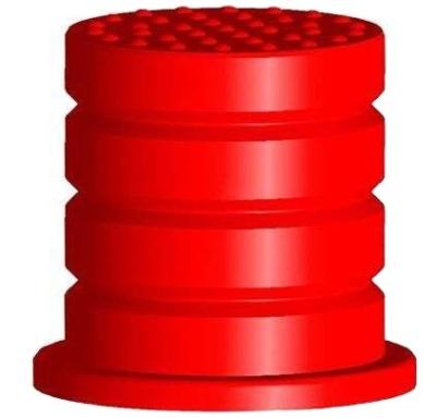 China Safe and Durable Elevator Rubber Shock Absorber/Damper for sale