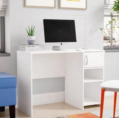 China Modern simple desk with storage for sale