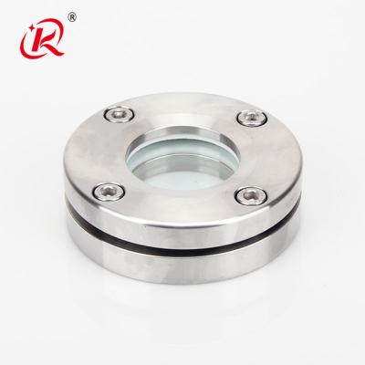 China High Quality Sanitary Material Dairy Stainless Steel Round Flange Sight Glass for sale