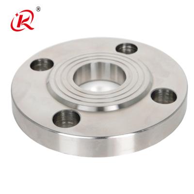 China Direct Sales 304 Stainless Steel Pipe/Plate Floor Slip On/Ring/Blind Neck Welding Flange 3/4 KQ-L001 for sale