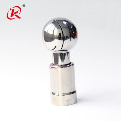 China Machinery Repairs Workshop 360 Degree SS304 Stainless Steel Sanitary Tank Washing TriClamp Spray Cleaning Ball for sale