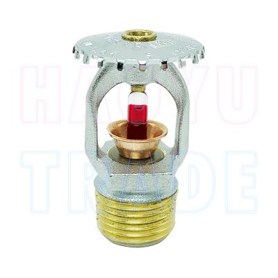 China K5.6 TY315 Copper Straight Sprinkler For Banks 5mm Spray Glass Bulb Type Sprinkler With SR K80 for sale