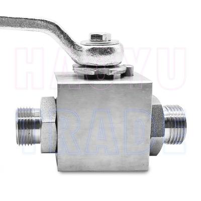 China General Hydraulic 1/2 Way High Pressure Ball Valve 2 Inch KHB Stainless Steel Ball Valve Ball Valve for sale