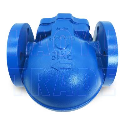 China FT14 Float Steam Trap Valve DN25 General Customizable Logo 1inch Flanged PN16 GGG40 Lever Trap Valve WCB for sale