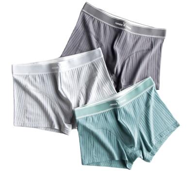 China Instock Antibacterial Mens Boxers Cotton Boxer Underwear Instock for sale